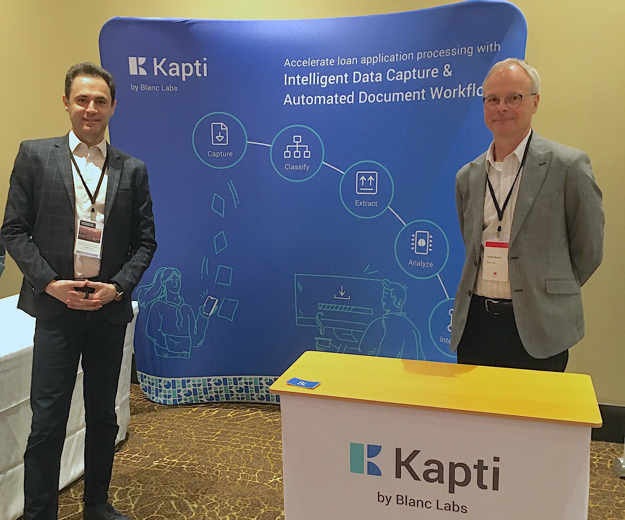 Blanc Labs presents Kapti at the 2020 Mortgage Symposium – Toronto